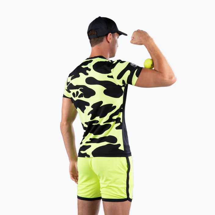 Men's tennis shirt HYDROGEN Camo Tech black T00514G03 3
