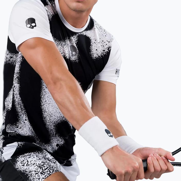 Men's tennis shirt HYDROGEN Spray Tech white T00502001 4