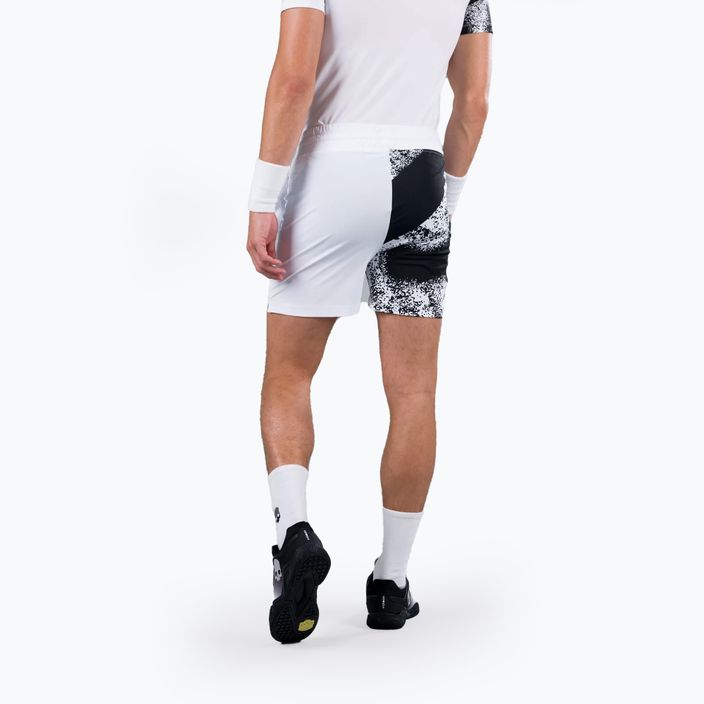 Men's tennis shorts HYDROGEN Spray Tech white T00510001 2
