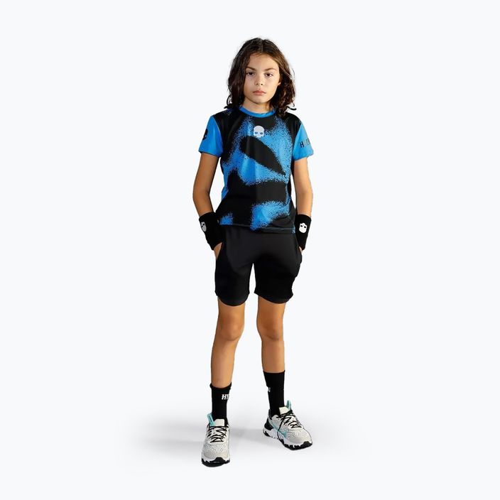 Children's tennis shirt HYDROGEN Spray Tech blue TK0502014 5