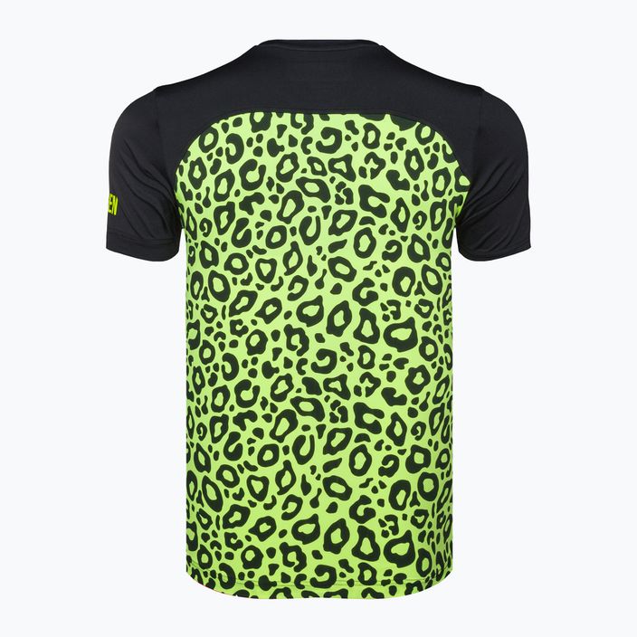 Men's HYDROGEN Panther Tech Tee black/yellow Tennis Shirt 6