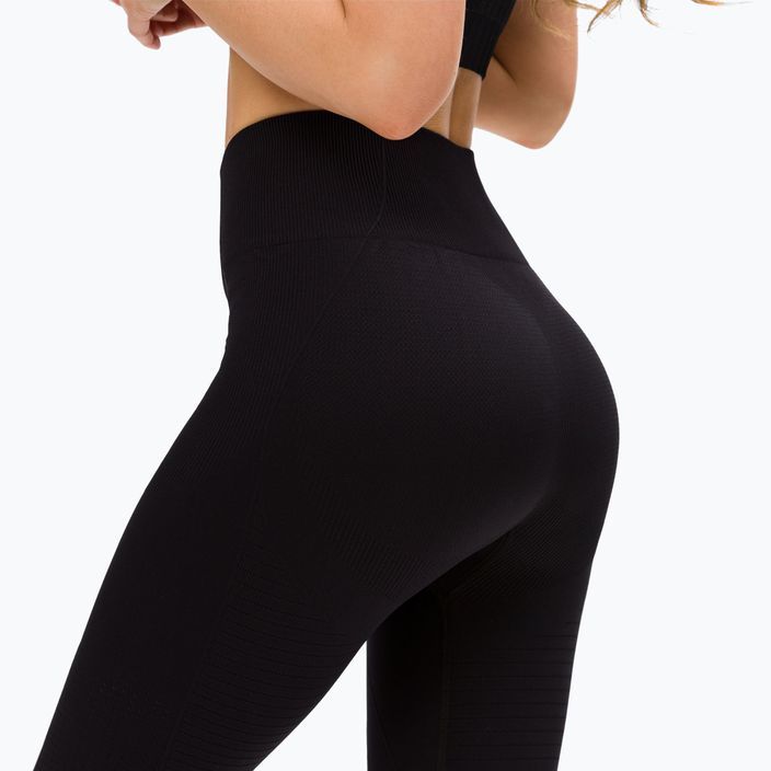 Women's training leggings Gym Glamour seamless black 195 5
