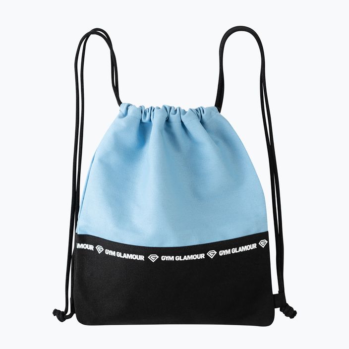 Women's sports bag Gym Glamour Gym bag blue and black 278
