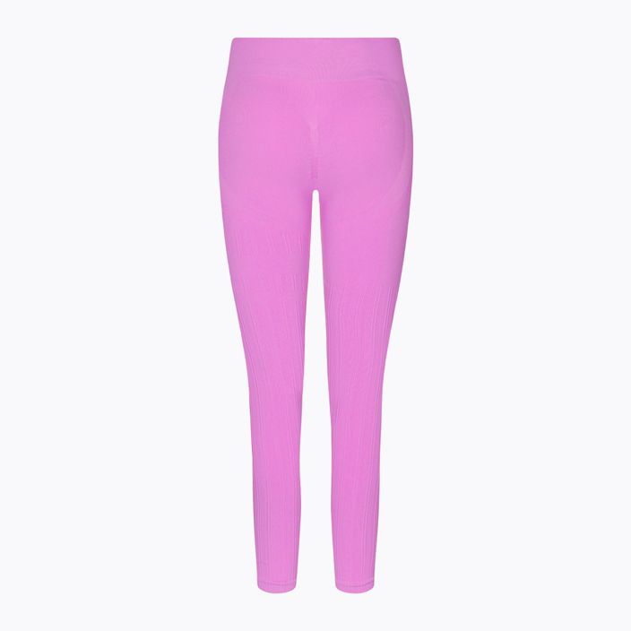 Women's training leggings Gym Glamour Push Up Pink 368 7