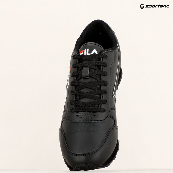 FILA men's shoes Orbit Low black/black 10