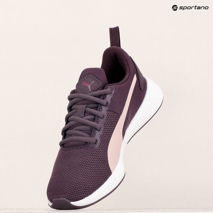 PUMA Flyer Runner midnight plum/mauve mist running shoes 9