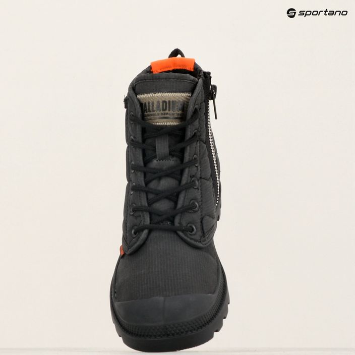 Palladium Pampa Re-Quilted black boots 7