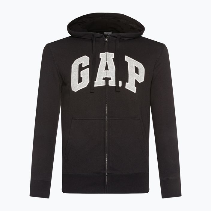 Men's GAP XLS FT Arch FZ HD sweatshirt true black 2