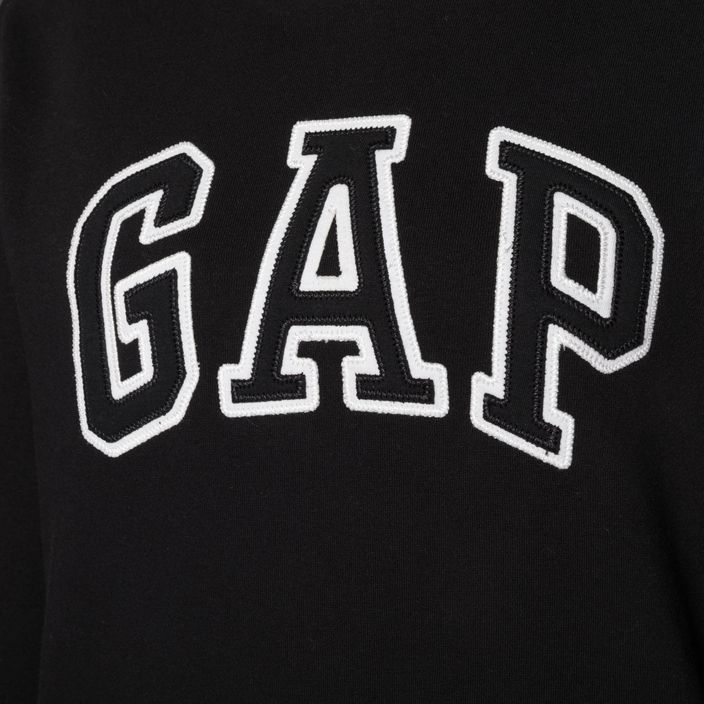 Women's GAP V-Gap Heritage PO HD sweatshirt true black 5