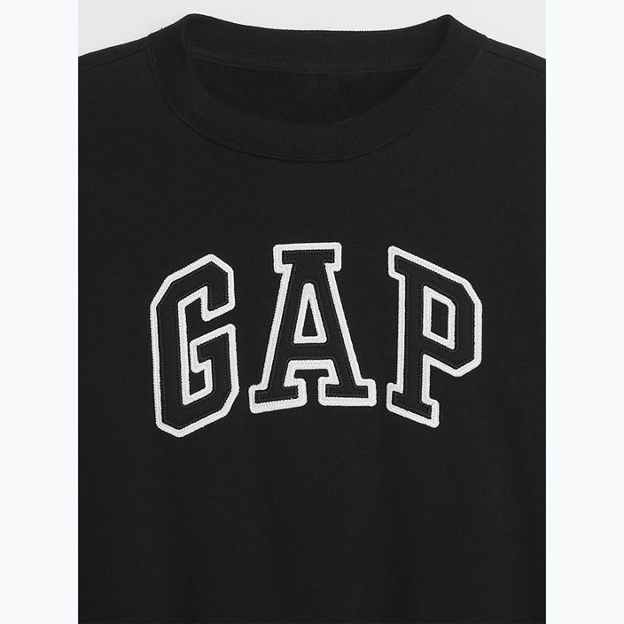 Women's GAP V-Gap Heritage Crew sweatshirt true black 2