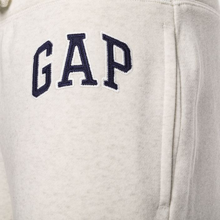 GAP women's V-Gap Heritage Jogger trousers oatmeal heather 5