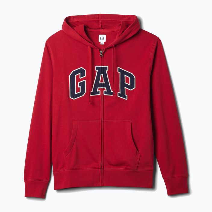 Men's GAP Heritage French Terry Fullzip Logo sweatshirt lasalle red 5