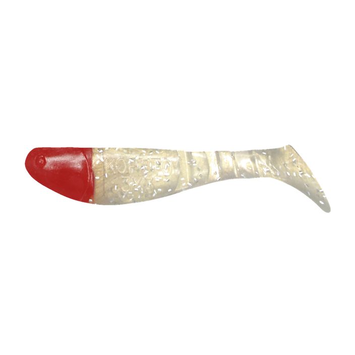 Rubber lure Relax Hoof 3 Head 4 pcs gold pearl-silver glitter red BLS3-H 2