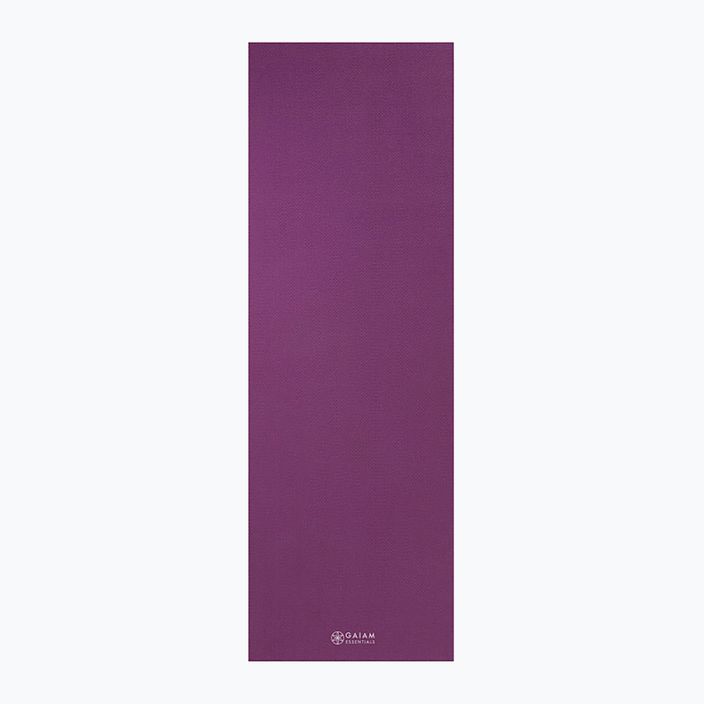Gaiam Essentials yoga mat 6 mm purple 63313