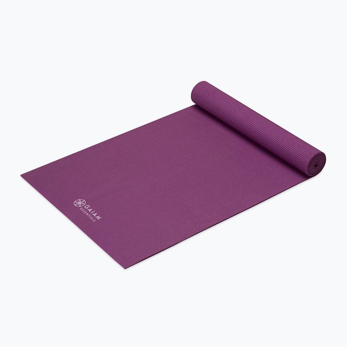 Gaiam Essentials yoga mat 6 mm purple 63313 2