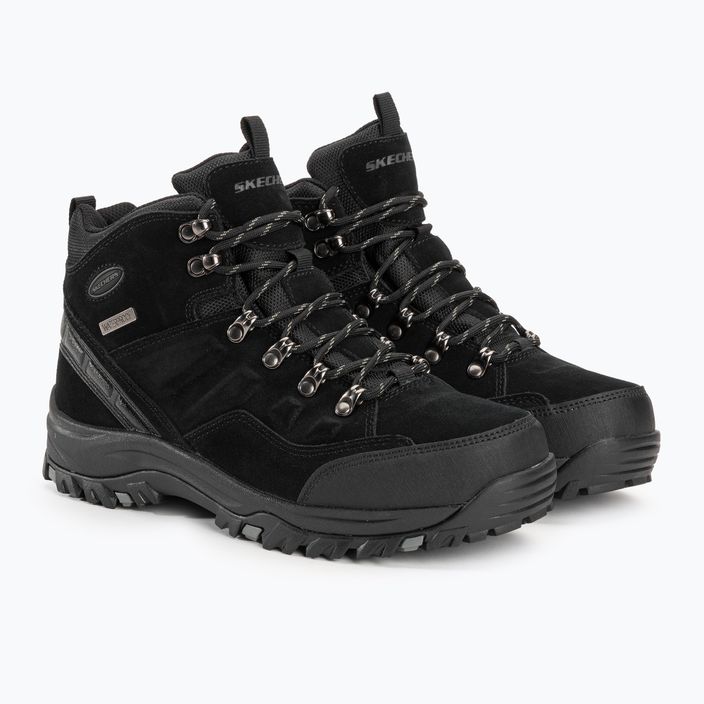 SKECHERS Relment Pelmo black men's trekking shoes 4