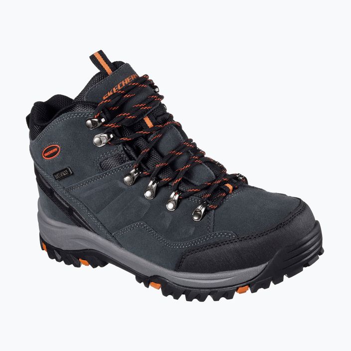 SKECHERS Relment Pelmo gray men's trekking shoes 7