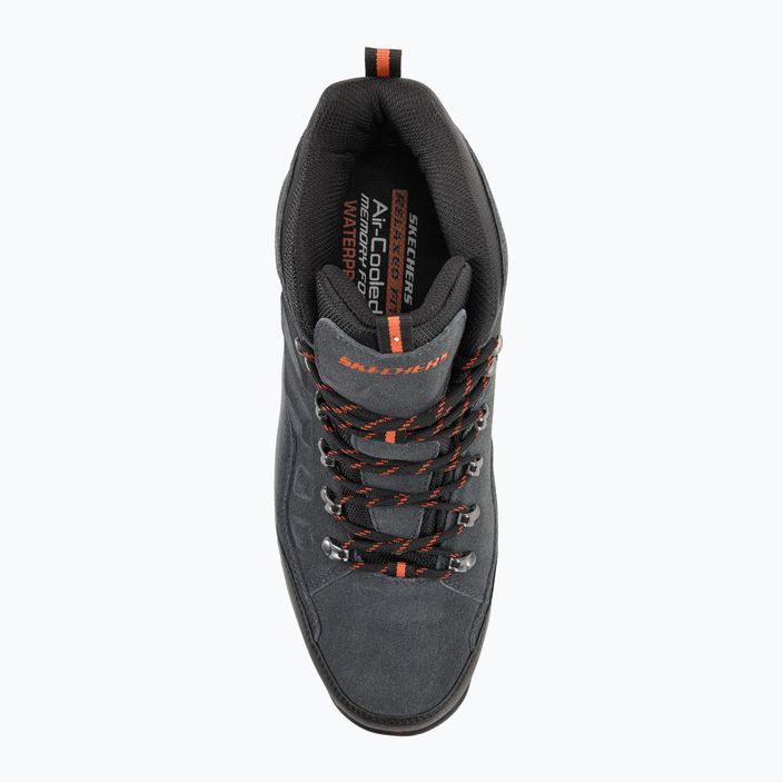 SKECHERS Relment Pelmo gray men's trekking shoes 6