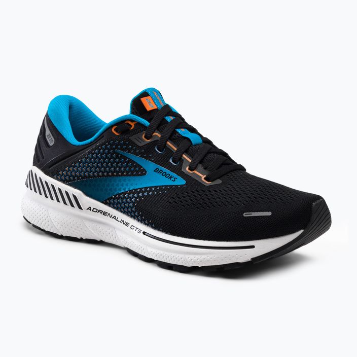Brooks Adrenaline GTS 22 men's running shoes black-blue 1103661D034 ...