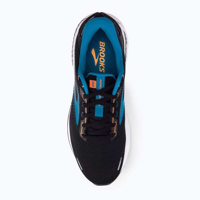 Brooks Adrenaline GTS 22 men's running shoes black-blue 1103661D034 6