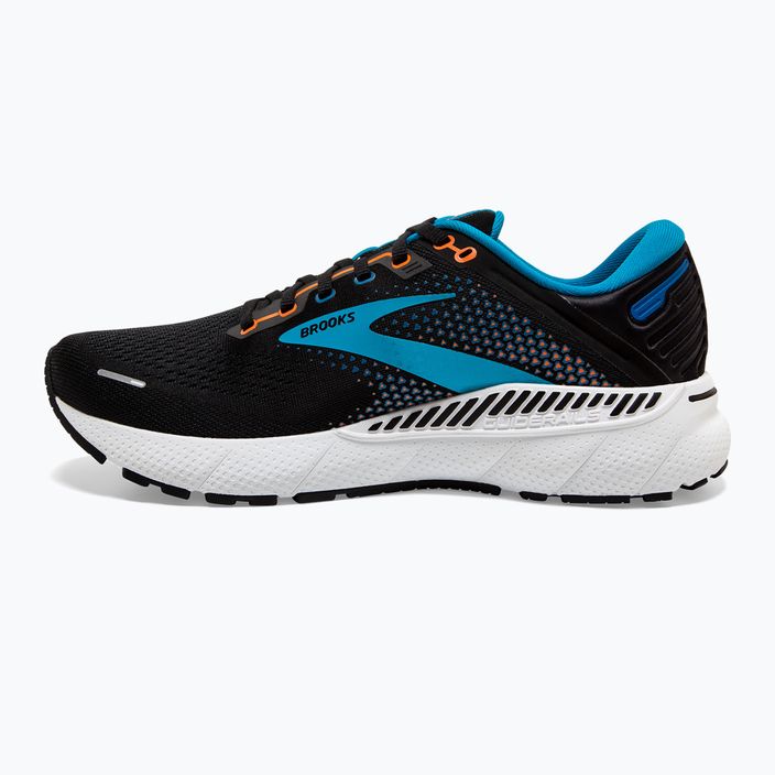 Brooks Adrenaline GTS 22 men's running shoes black-blue 1103661D034 11
