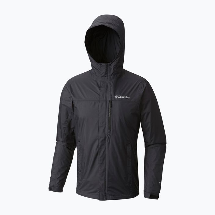 Columbia Pouring Adventure 010 men's rain jacket black 1760061 3