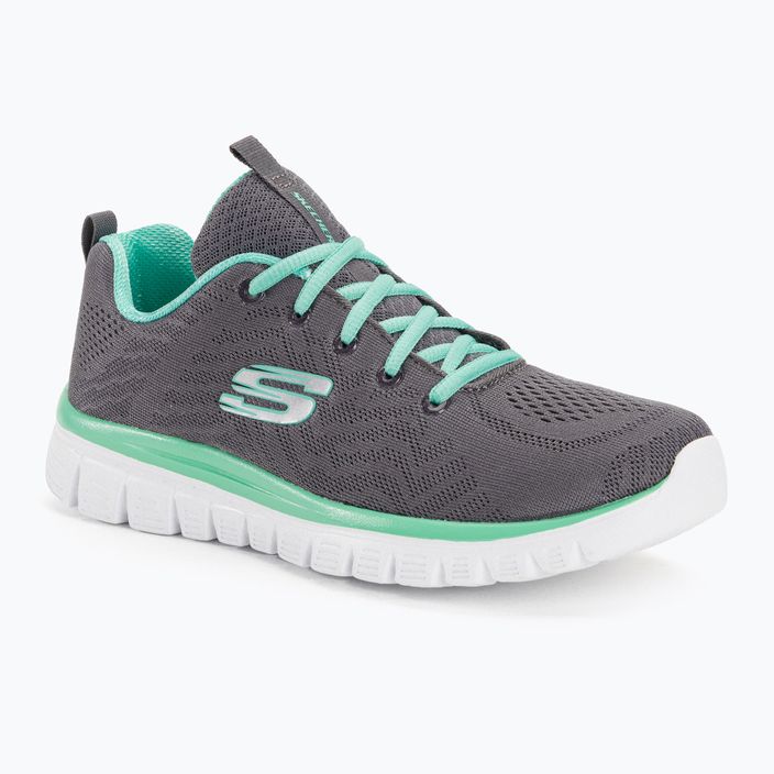 SKECHERS Graceful Get Connected women's training shoes charcoal/gray