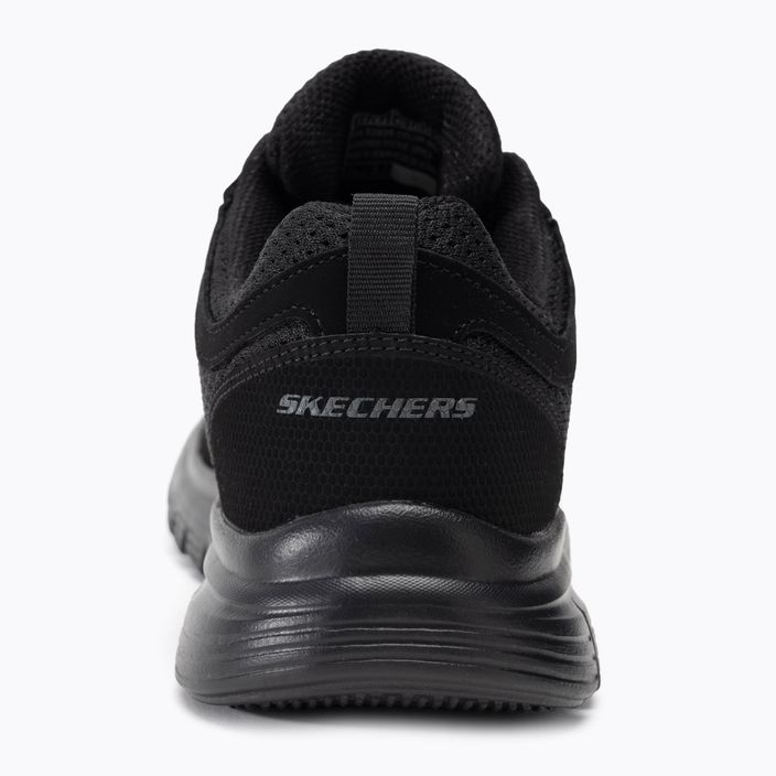 SKECHERS Burns Agoura black men's shoes 6