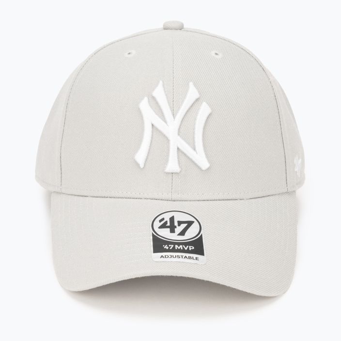 47 Brand MLB New York Yankees MVP SNAPBACK grey baseball cap 4