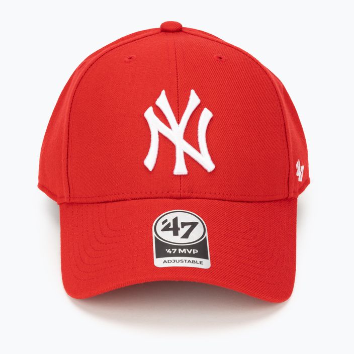 47 Brand MLB New York Yankees MVP SNAPBACK red baseball cap 4