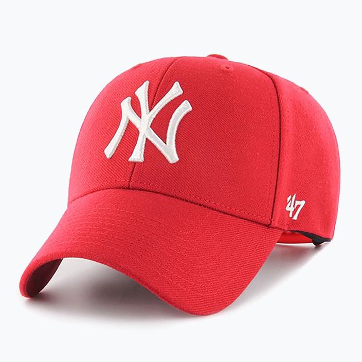 47 Brand MLB New York Yankees MVP SNAPBACK red baseball cap 5