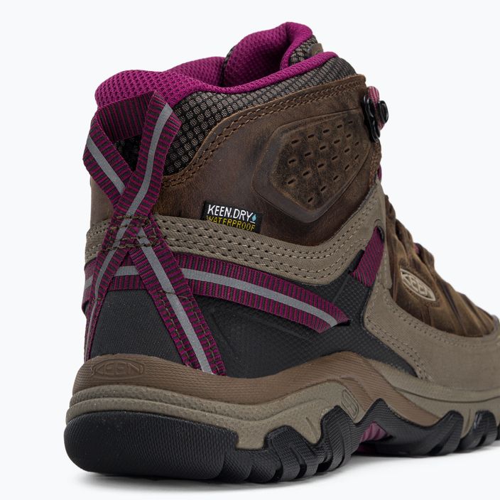 Women's trekking shoes KEEN Targhee III Mid grey 1023040 8