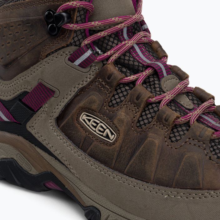 Women's trekking shoes KEEN Targhee III Mid grey 1023040 9