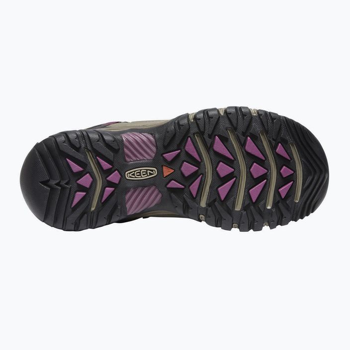 Women's trekking shoes KEEN Targhee III Mid grey 1023040 15