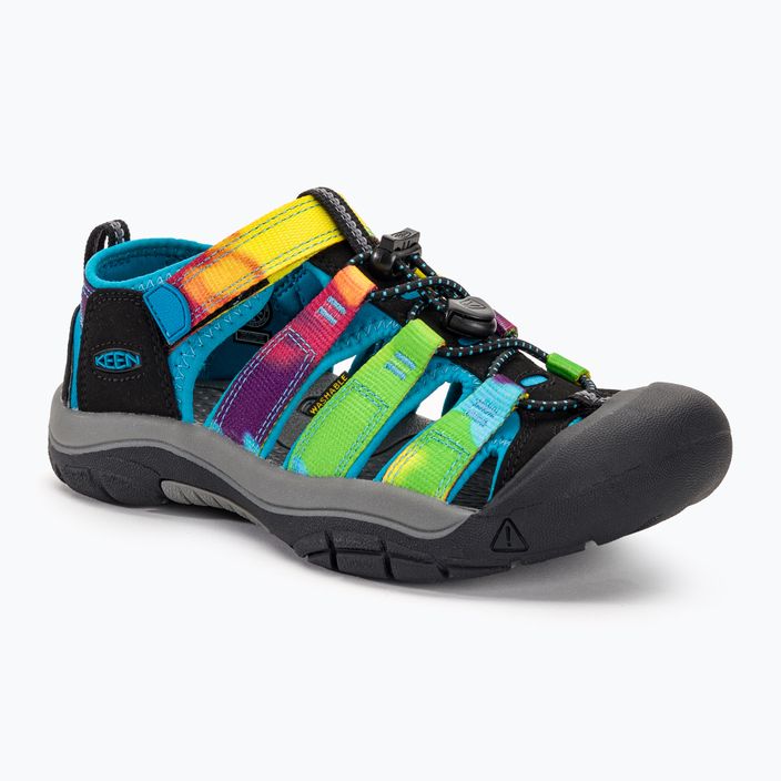 KEEN Newport H2 rainbow tie dye children's trekking sandals
