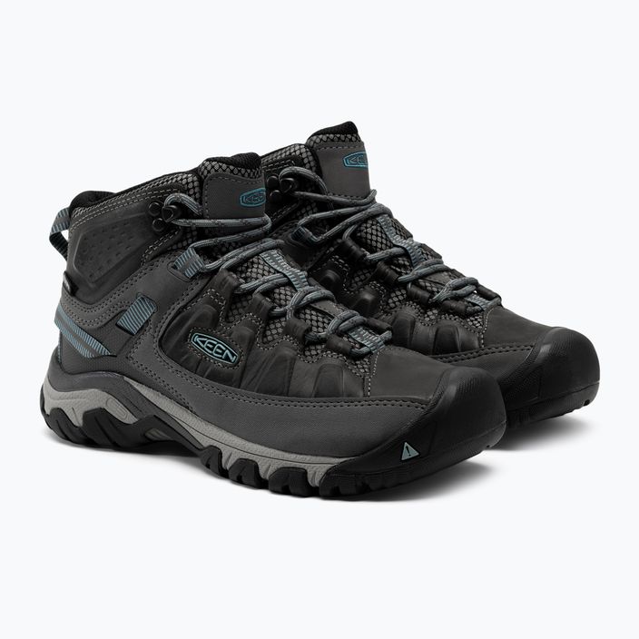 Women's trekking shoes KEEN Targhee III Mid grey 1023040 5