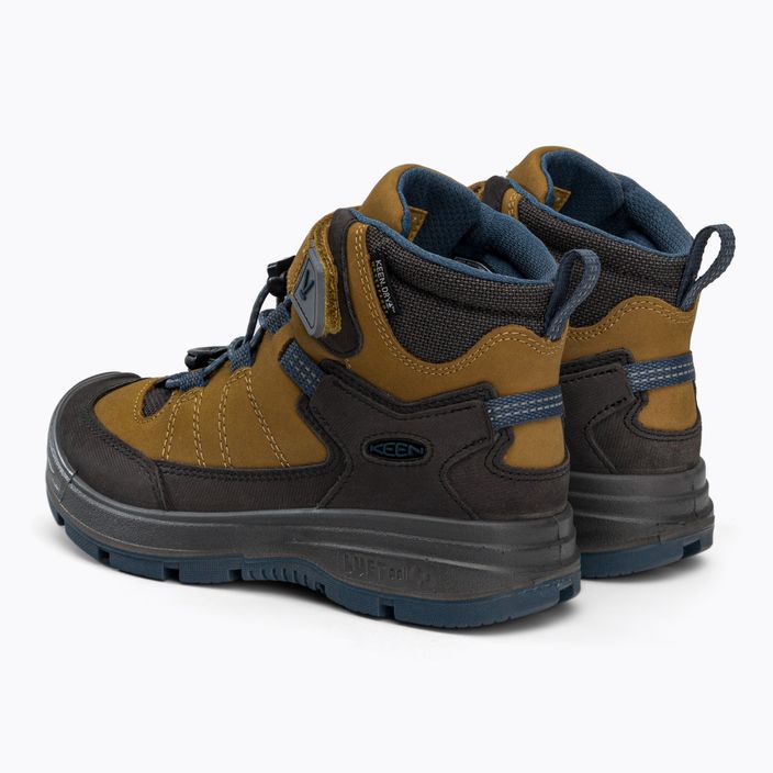 KEEN Redwood Mid junior trekking boots yellow 1023886 3