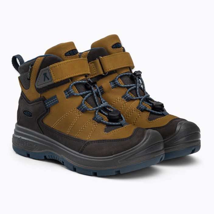 KEEN Redwood Mid junior trekking boots yellow 1023886 4