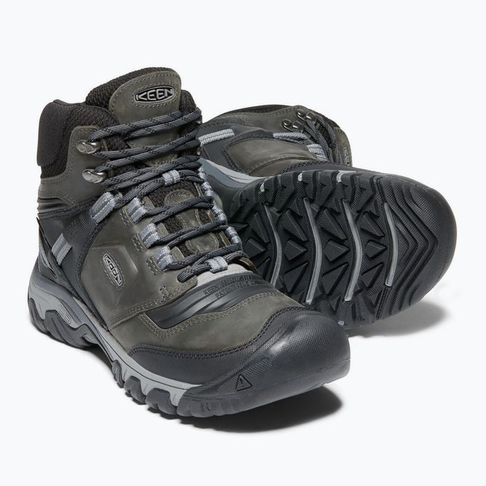 KEEN Ridge Flex Mid men's trekking shoes grey 1024911 11