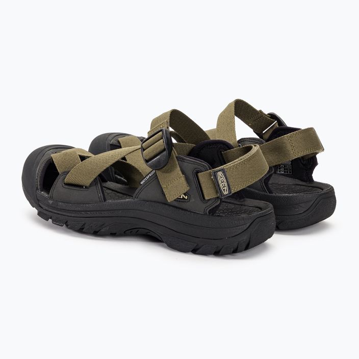 KEEN Zerraport II Military olive/black men's trekking sandals 3