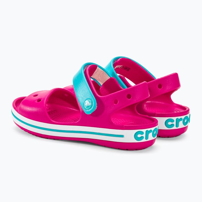 Crocs Crockband Kids Sandals candy pink/pool 3