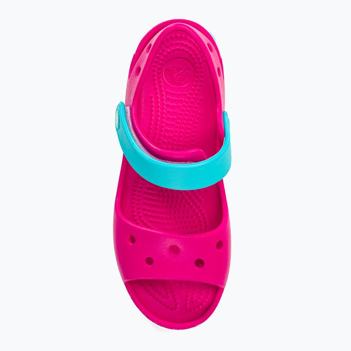 Crocs Crockband Kids Sandals candy pink/pool 6