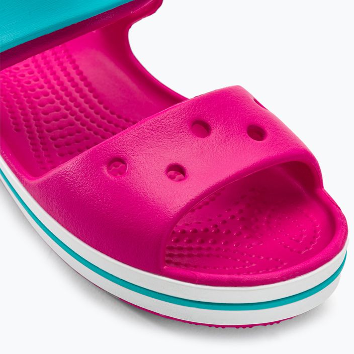 Crocs Crockband Kids Sandals candy pink/pool 7
