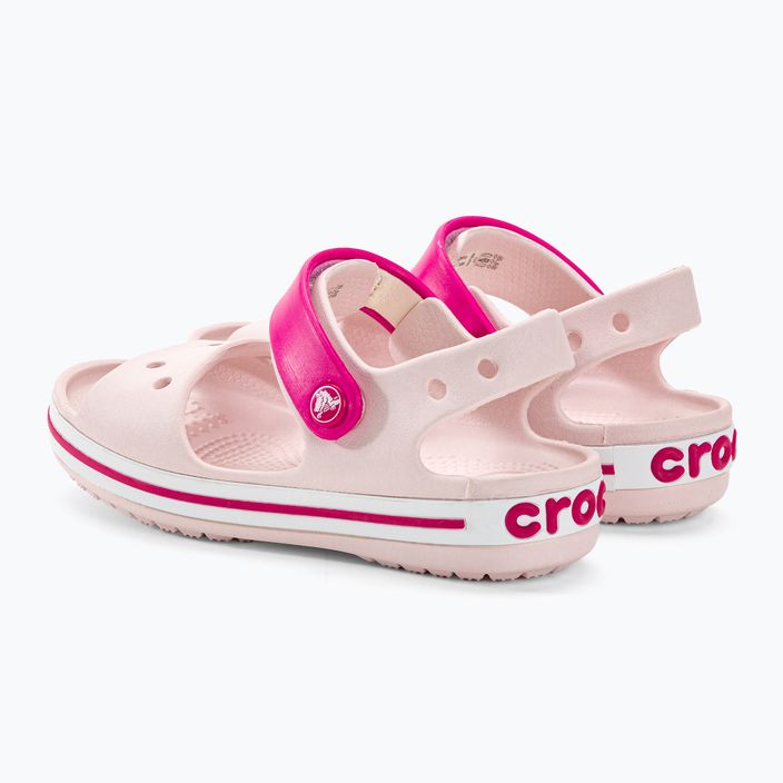 Crocs Crockband Kids Sandals barely pink/candy pink 3