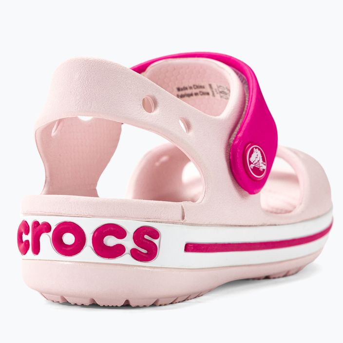 Crocs Crockband Kids Sandals barely pink/candy pink 9
