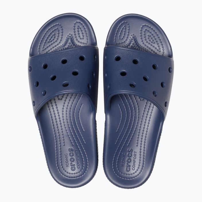 Crocs Classic Slide flip-flops navy blue 206121 10