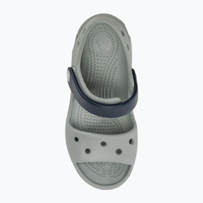 Crocs Crockband Kids Sandal light grey/navy 5