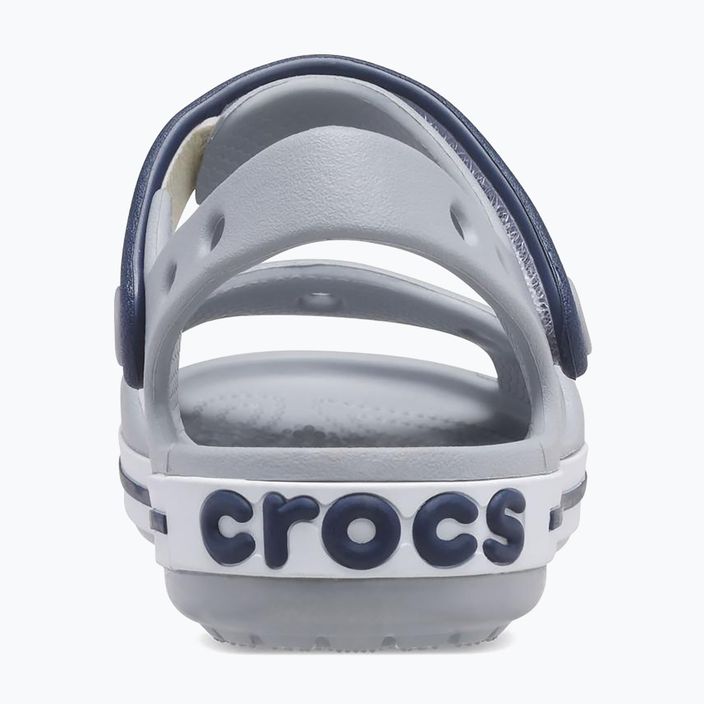Crocs Crockband Kids Sandal light grey/navy 12