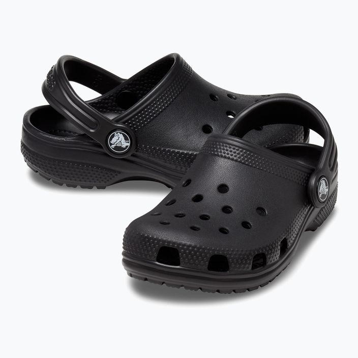 Crocs Classic Clog T black children's flip-flops 8