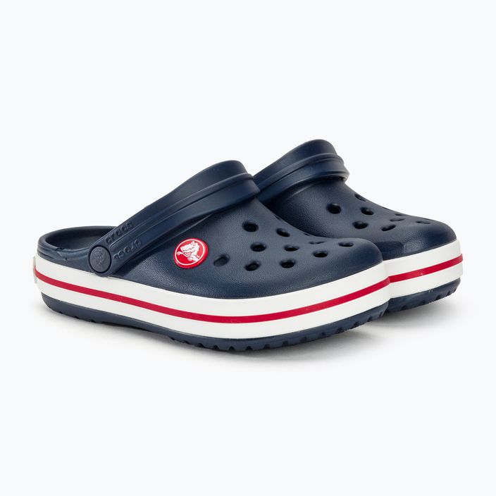 Children's Crocs Crocband Clog flip-flops navy/red 5